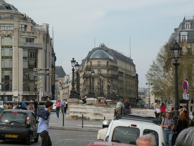  alignement de lampadaires, Pont Neuf